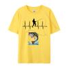 Clothing 2024 Newest Fisher Ekg Tshirts Pure Cotton Outdoor Tops Shirt for Men TShirt Group Printed TShirt