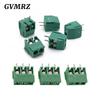 10PCS KF350 KF350-2p 3p Pitch 3.5mm 2 3 Pin Spliceable Plug-in PCB Screw Terminal Block Connector 300V 10A For 24~18 AWG Cable
