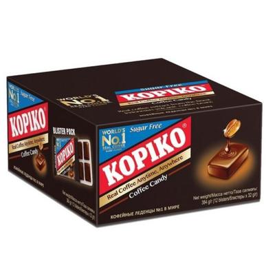Sugar-Free Coffee-Flavored Hard Candy with Real Coffee Taste
