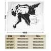 Retro Michael Jackson Blankets Flannel Print Portable Ultra-Soft Throw Blankets for Bed Car Bedspread
