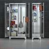 304 Stainless Steel Four-Compartment Cleaning Cabinet