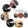 64/33Pcs Grinding Polishing Buffing Round Wheel Pad Wool Felt Sanding Head 3.15mm Shank For Dremel Drill Rotary Tool Accessories