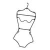 Swimsuit Hanger Closet Organizer Bathing Suit Hanger Multifunction Swimwear