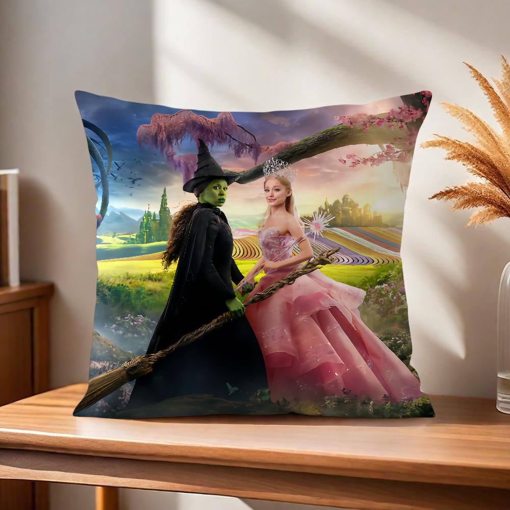 Movie Comfortable soft W-WickedS Pillow Case for Sofa Living Room Home office Decor and Protective Covers