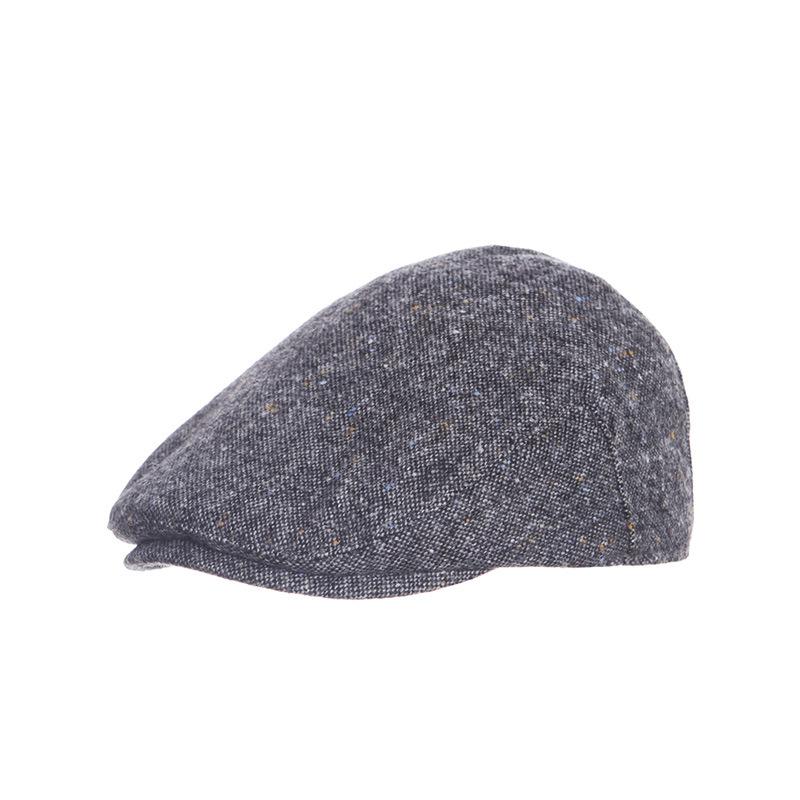 Autumn Kids Hat for Boys Woolen Cloth Spring Retro Beret Hats Flat Brim Newsboy Cap Fashion Korean Children Accessories 2-9Years
