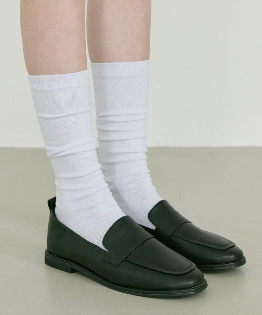 Apied Marche Carnac Plain Cowhide Loafers 2.5Cm -Pm3015 (4Color) (B Type)