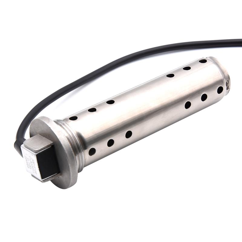 Digital 52mm Sewage Level Gauge with Alarm Red LED 0-190OHM Holding Tank Gauge Sewage Level Sensor 100-500mm Auto Marine Custom
