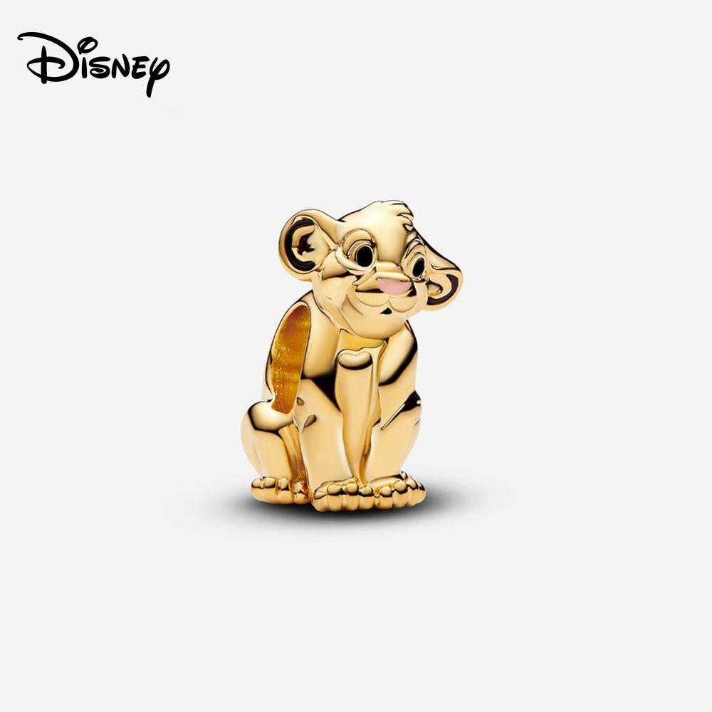 Disney 925 Stříbrné přívěsky Korálky Medvídek Minnie Jahoda Pasuje na 3mm Originální Náramek Náhrdelník Dámské DIY Jemné Šperky Dárky