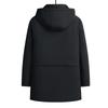 2026 New Winter Long Parkas Men Thicken Casual Parka Slim Fit Jacket Waterproof Warm Hodded Removable Outwear Coat