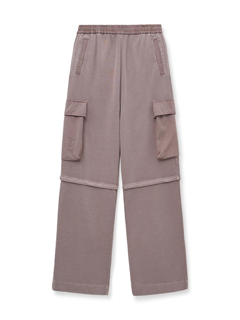 Mattengkim Pigment Dyed Cargo Pants For Men In Pink