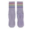 Two Wolves Women's Non-Slip Ballet Yoga Socks, Mid-Calf, Pure Cotton, Sweat-Absorbing, Anti-Odor.