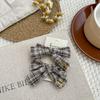 Spring New Style Mesh Bow Rose Hairpin Hairpin French High-end Girl Hairpin Wild Broken Hair Side Clip