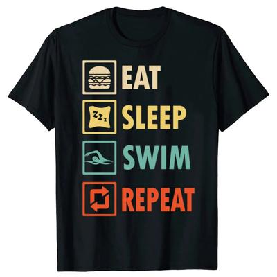 Novelty Swim Bike Run Triathlon T Shirt Graphic Cotton Streetwear Short Sleeve Birthday Gifts Summer Style Tshirt Mens Clothing