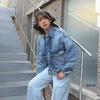 Calvin Klein Vintage Fashion Versatile Comfortable Denim Jacket Women jackets 47C730G