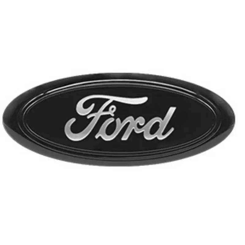 New 2026 Car Sticker Car Styling Front Hood Emblem Rear Trunk Badge Grille Logo Sticker For Ford Focus MK3 Ranger Fiesta S-Max M