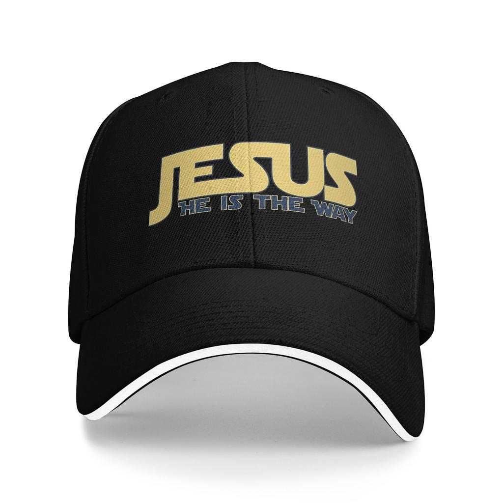 Jesús La Verdad El Camino La Vida Gorra de Béisbol Popular Gorras Sandwich para Unisex Mujeres Poliéster Gorra de Papá Exterior