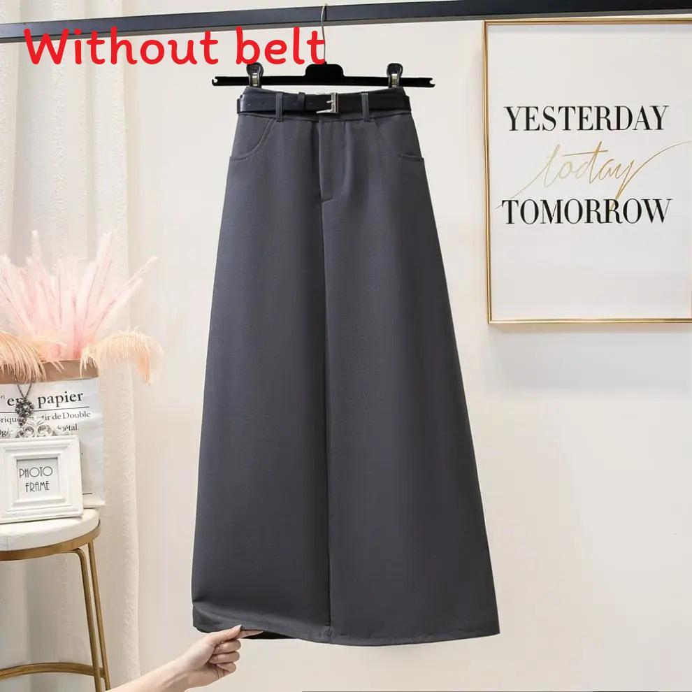 High Waist Slim Fit Pleated Skirt With Zipper For Streetwear And Casual Wear