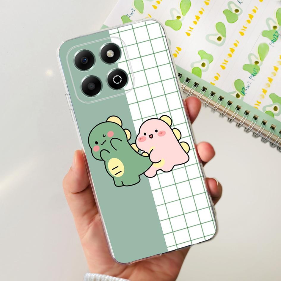 For Honor X6b 4G Case Popular Love Heart Cartoon Soft Silicone TPU Phone Cover For Honor X6b 2024 JDY-LX1 JDY-LX2 HonorX6b Coque