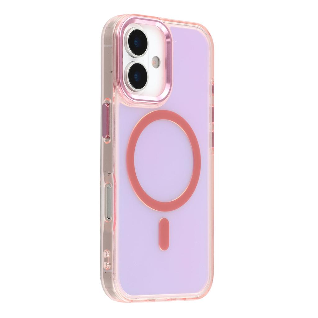For iPhone 17 Case Compatible with MagSafe Color Changing TPU Phone Back Cover