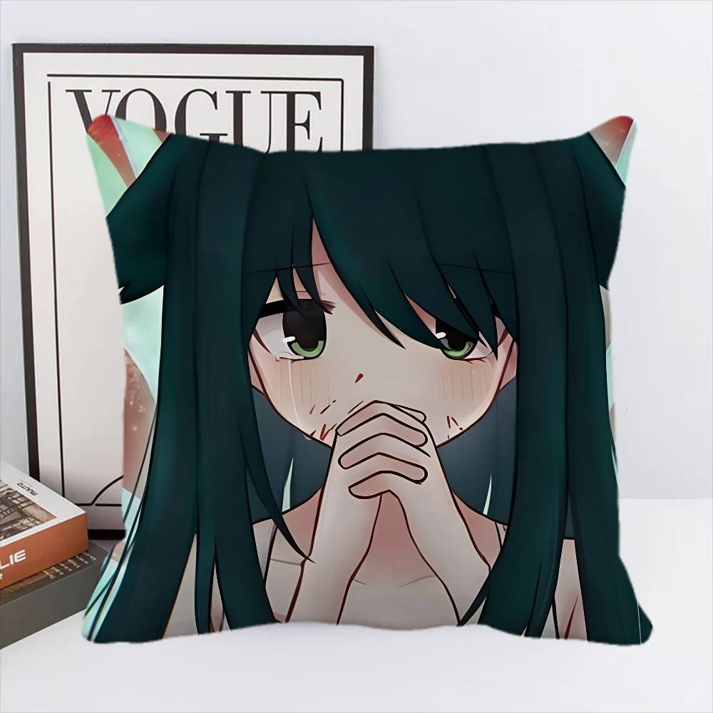 Horror Game S-Saya No Uta The Song Of Saya Pillow Case Square Pillow Bedroom Sofa Leisure Comfort Cushion Car Home Decoration