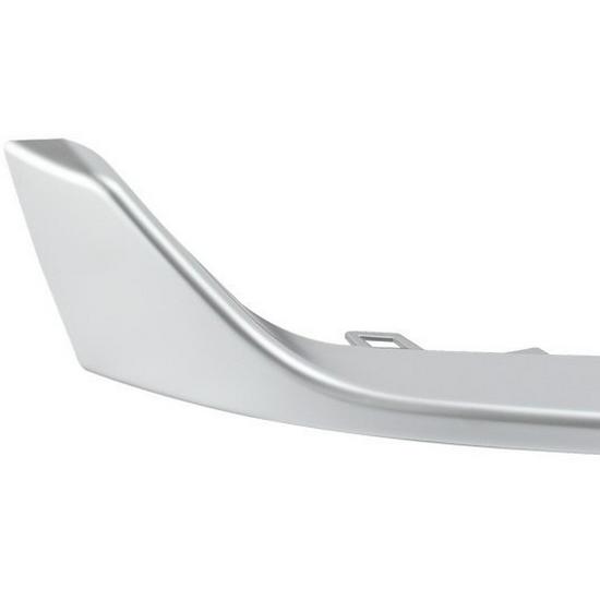 T4N30424 Compatible with Jaguar XE Left Front Bumper Trim, Pearl Nickel