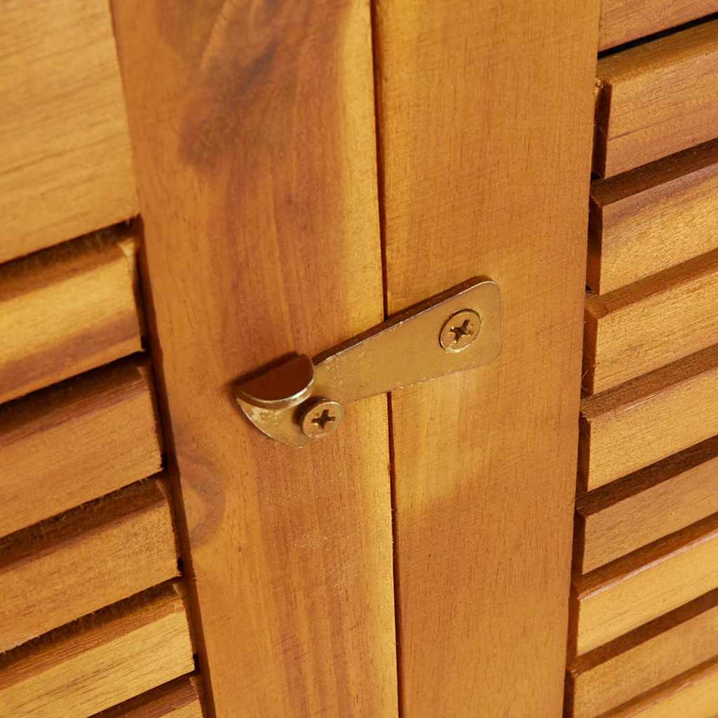 Garden Storage Box 70x87x104 Cm Solid Acacia Wood