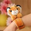 Cartoon Animals Slap Bracelet Tiger Rabbit Panda Plush Slap Bracelets  Party Gift