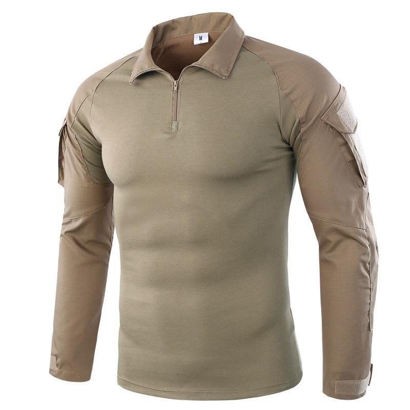 Outdoor Long-sleeved Frog Suit Men's Work Top New Slim Fit Breathable Camouflage Suit