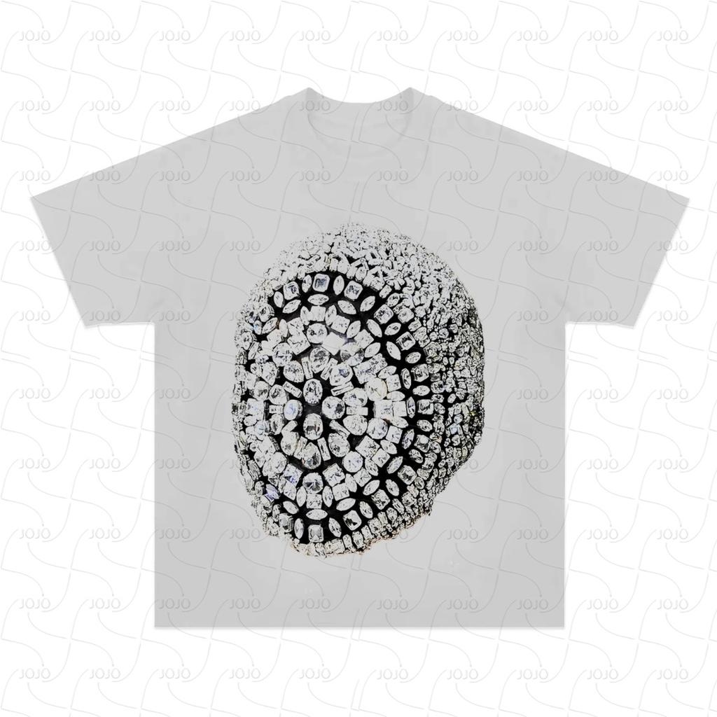 Rapper Kanye Retro Graphic American T-Shirt Men's Hip Hop Clothing Y2k Unisex Fashion Oversized Ghetto Gangster Top Gift for Fan