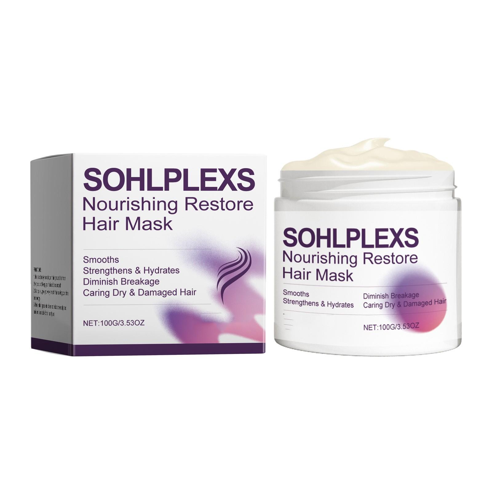 

Питательная маска для волос Silky Smooth Care для сухих и раздраженных волос Bright Hydrating Smooth Hair Mask