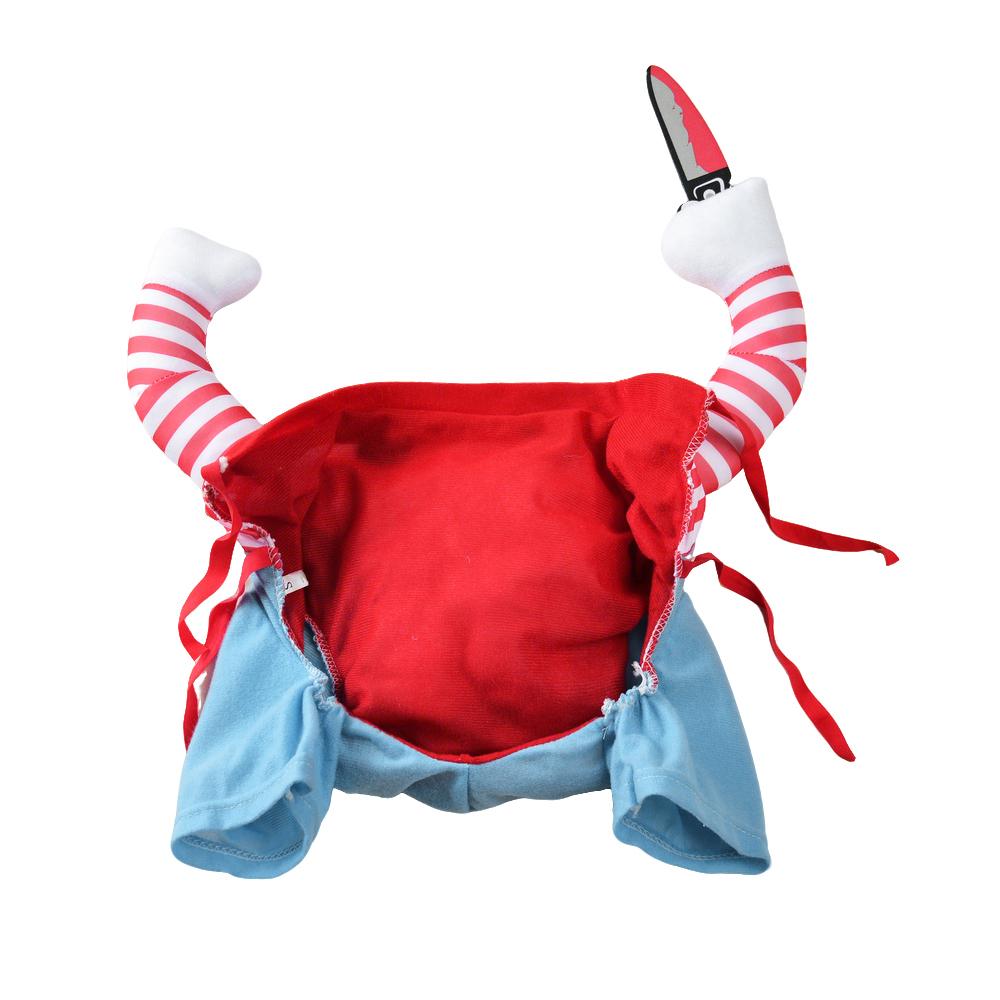 Cute Funny Dog Clothes Halloween Pet Costume For Small Big Dogs Cats Adjustable Puppy Cosplay Outfits Jumpsuit Pug Party Apparel
