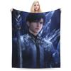 Soft Blankets Travel Love And Deepspace Sylus Bedding Throws  Flannel Bedspread For Home Decor Novelty Sofa Bed Cover