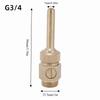 G1/2 / G3/4 / G1 Male Thread Landscape Nozzle Gold Pond Sprinkler  Landscape Design