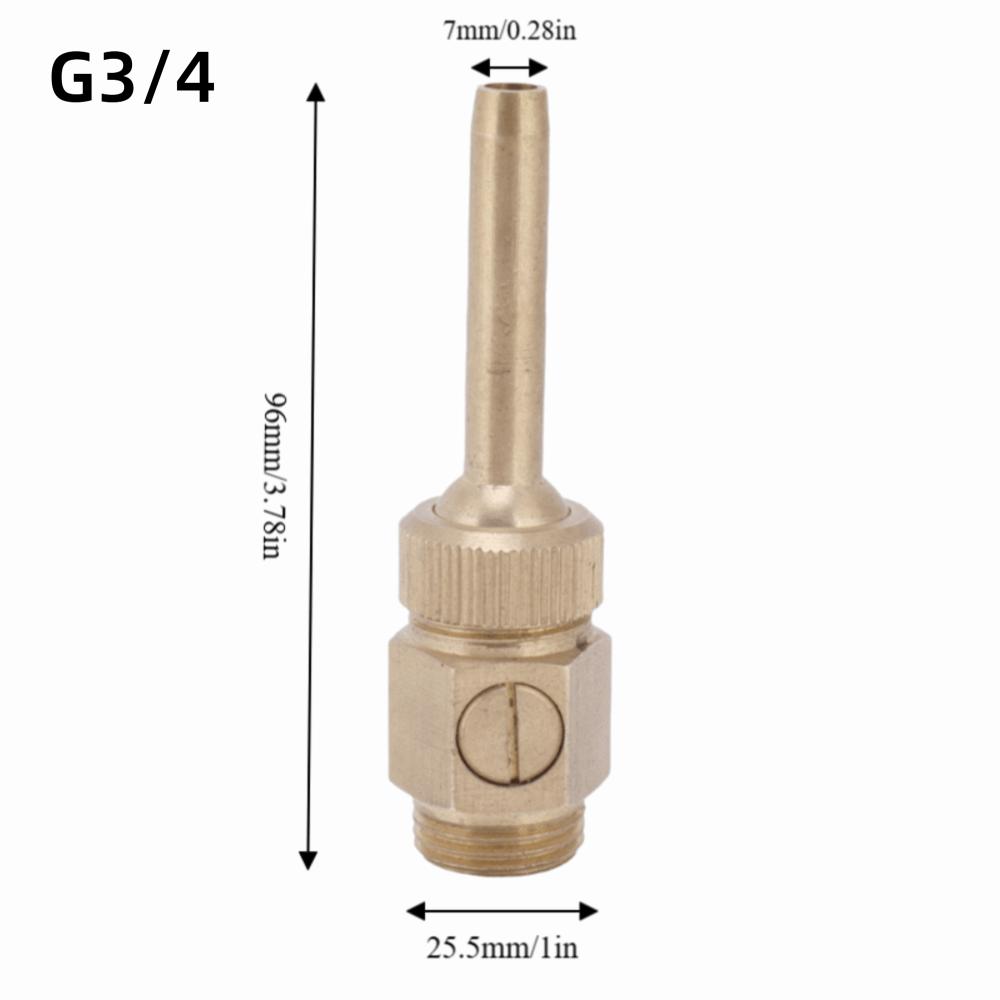 G1/2 / G3/4 / G1 Male Thread Landscape Nozzle Gold Pond Sprinkler  Landscape Design