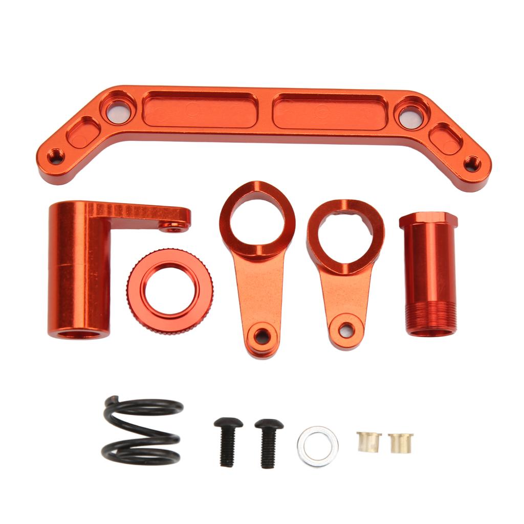 RC Steering Assembly Aluminum Alloy Replacement   Upgrade Repairing Parts for JLB 1Celsius10 Trucks