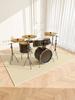Simple Solid Piano Drum Carpet Thickened Shock Absorption Sound Insulation Non-slip Mat Light-luxury Living Room Bedroom Rug