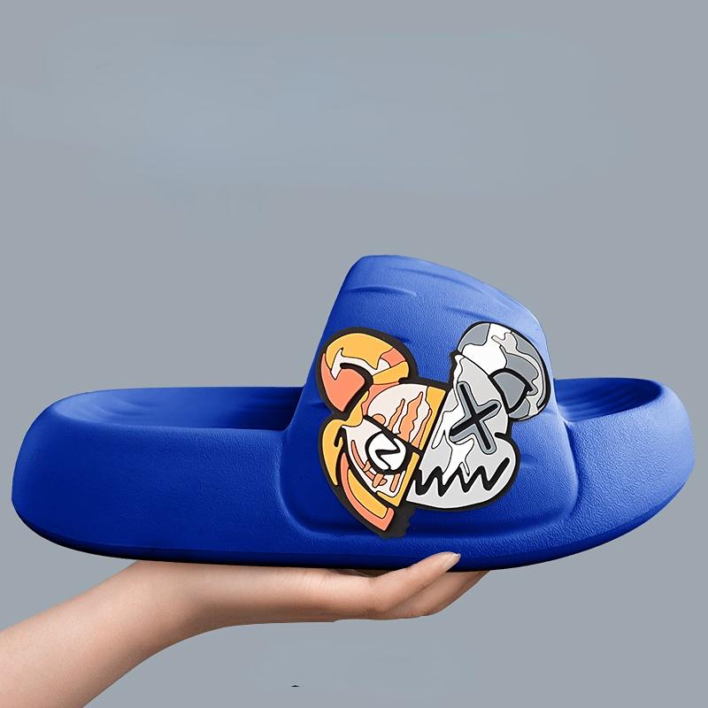 Men's Slippers Fashion Soft Bottom Non-slip Ladies Slippers Fashion Thick Bottom Casual Shoes New Large Size Slippers for Men