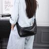 High End Natural Cowhide Dumpling Bag Versatile Genuine Leather Women's Casual Fashionable Single Shoulder Crossbody