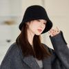 Bucket Hat Women's Autumn and Winter New Knitted Hat Fashion Basin Hat Thermal Ear Protection Bucket Hat