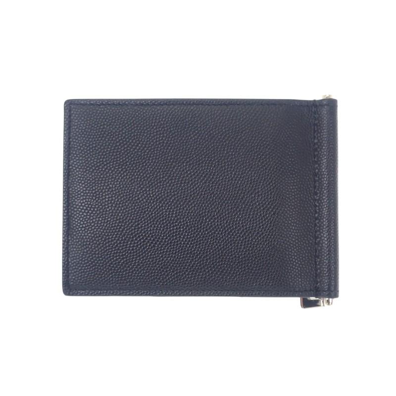 SAINT LAURENT  378005BTY0N1000 Bifold Wallet black leather mens