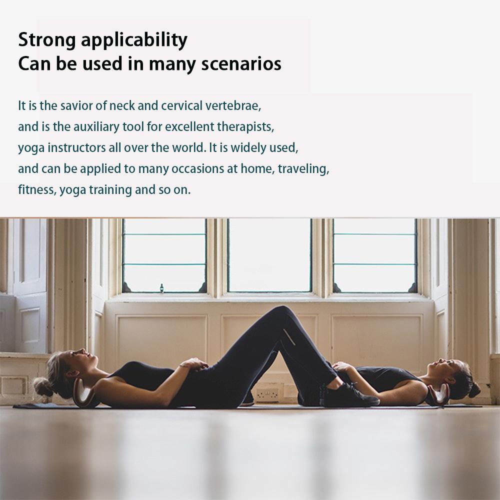 Krční trakční polštář Natahovač horkého krku a ortopedická pomůcka pro domácí trubici Krční pomůcky pro úlevu a trakci krku