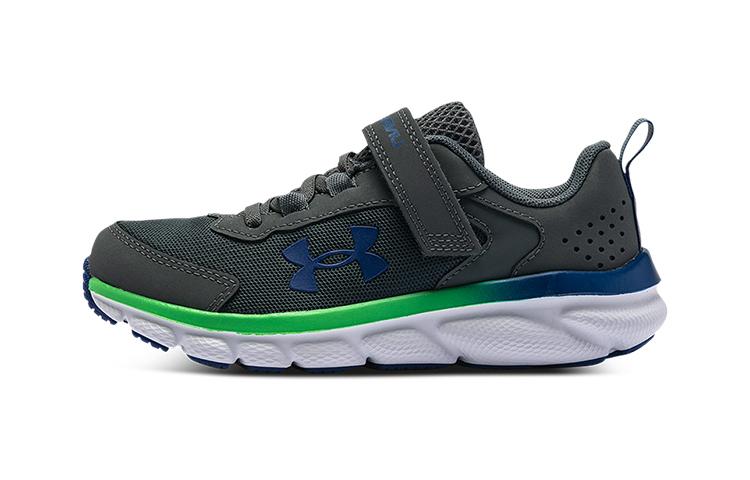 Кроссовки для бега детские Under Armour Hovr Infinite 2 Low персиково-серые для детей 3-7 лет 3025809-103 33