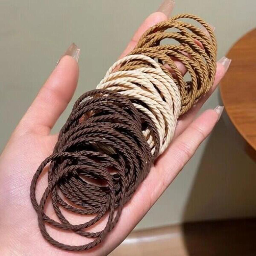 

Набор высокоэластичных резинок для волос Poom/Majeondong Sanghoe (100 шт.) brown