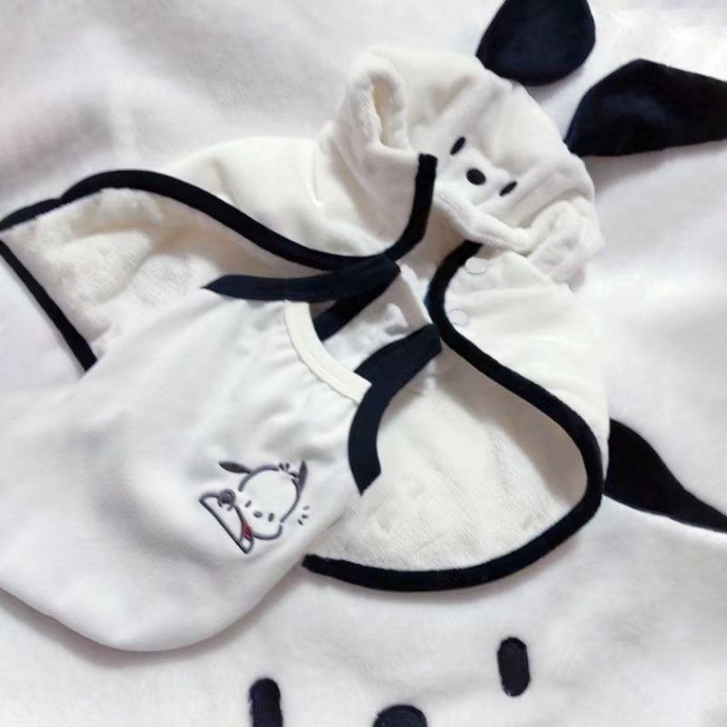 Haustier Katze Umhang, Decke, warmer Kapuzenumhang, Steppdecke, Schlafunterlage, Nestkissen verdickt Herbst und Winter Hunde Nachthemd