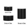1 Roll Carbon Fiber Car Sticker Auto Door Trunk Protective Strip Threshold Anti Scratch Tape Waterproof Decal Car Door Protector