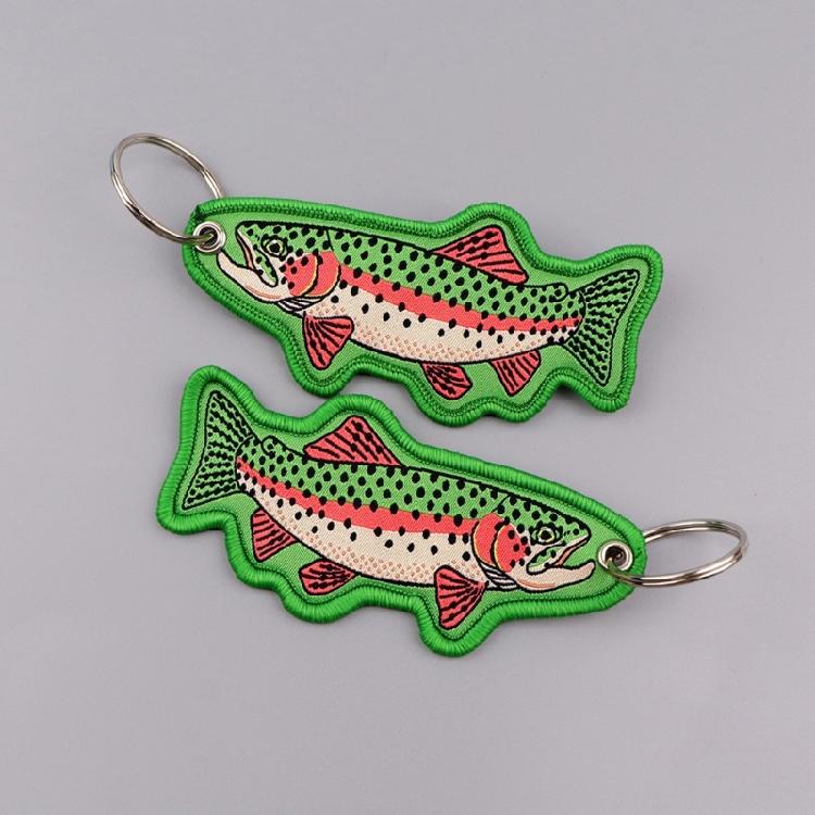 Portachiavi Pesce in Stoffa Creativo Decorazione Animale Portachiavi a Tema Ciondolo per Borsa Ottima Aggiunta di Fascino alle Chiavi o alle Borse