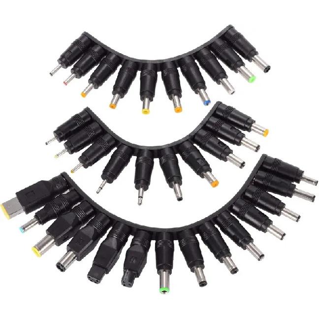 Universal 34pcs DC Connectors Plug Kit DC Power Adapter Connector, 5.5 x 2.1mm Female Base niversal DC plugs power converter