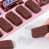 Chocolate Shaped Rubber Eraser Cartoon Design Creative Simulation Kids Stationery Set Classroom Supplies Fun Gift