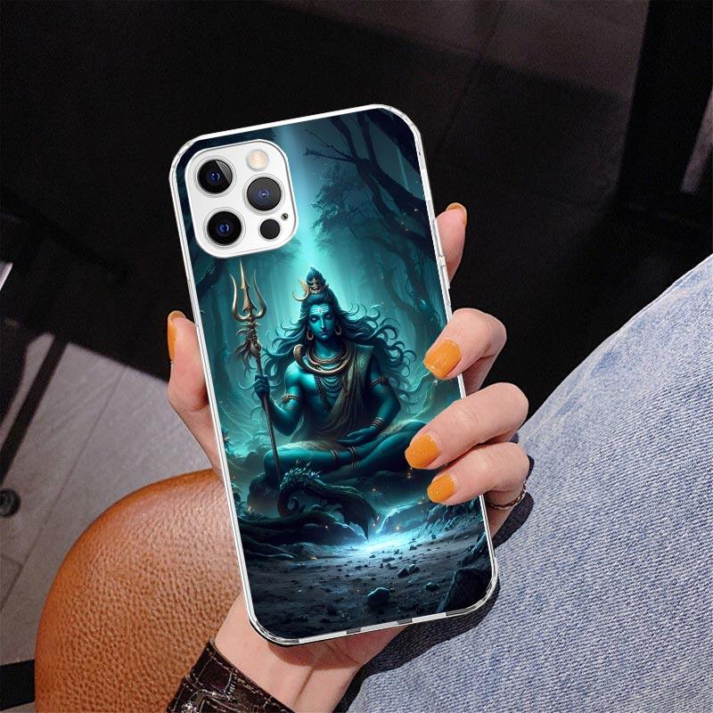 Lord Shiva Hindu God Buddha India Phnoe Case for Iphone 17 Air 16 11 12 13 Mini 14 Plus 15 Pro Max 7 8E SE 2020 16ProMax Phone C