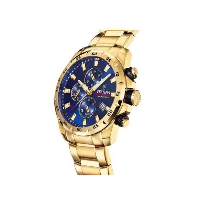Montre Homme - Festina - F20541/2 - Chrono Sport - Cadran bleu 45.05mm - Etanchéité 10 Atm
